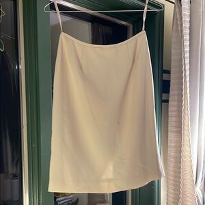 Elegant Cream Women's Skirt
